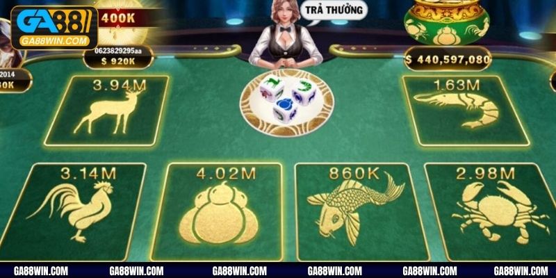 Bầu cua online là tựa game lấy cảm hứng từ phiên bản bầu cua dân gian quen
