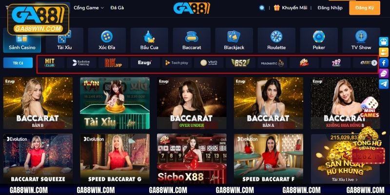 Các nhà phát hành đang hợp tác cùng nhà cái 