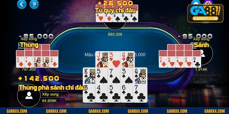Chia sẻ luật chơi Poker Mậu Binh chi tiết giúp tân binh hiểu rõ
