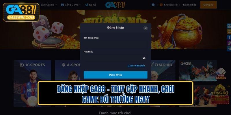 Đăng Nhập GA88