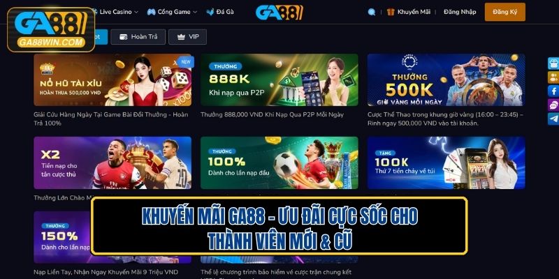 Khuyến Mãi GA88