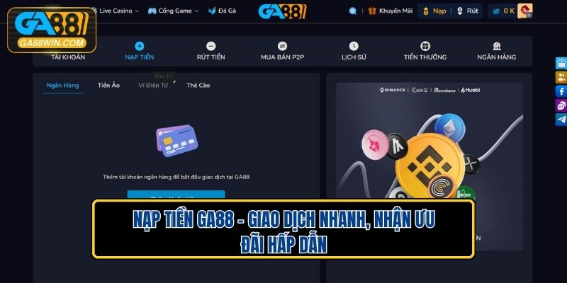 Nạp Tiền GA88